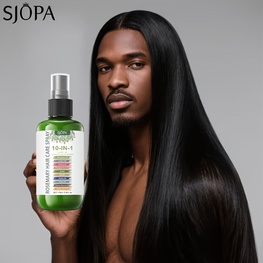 10-in-1 Molecular Repair Leave-In Hair Mask with Argan Oil, Keratin & Coconut Oil — No-Rinse Deep Treatment for Dry Damaged Chemically Treated Hair | Strengthens, Smooths & Protect - product image