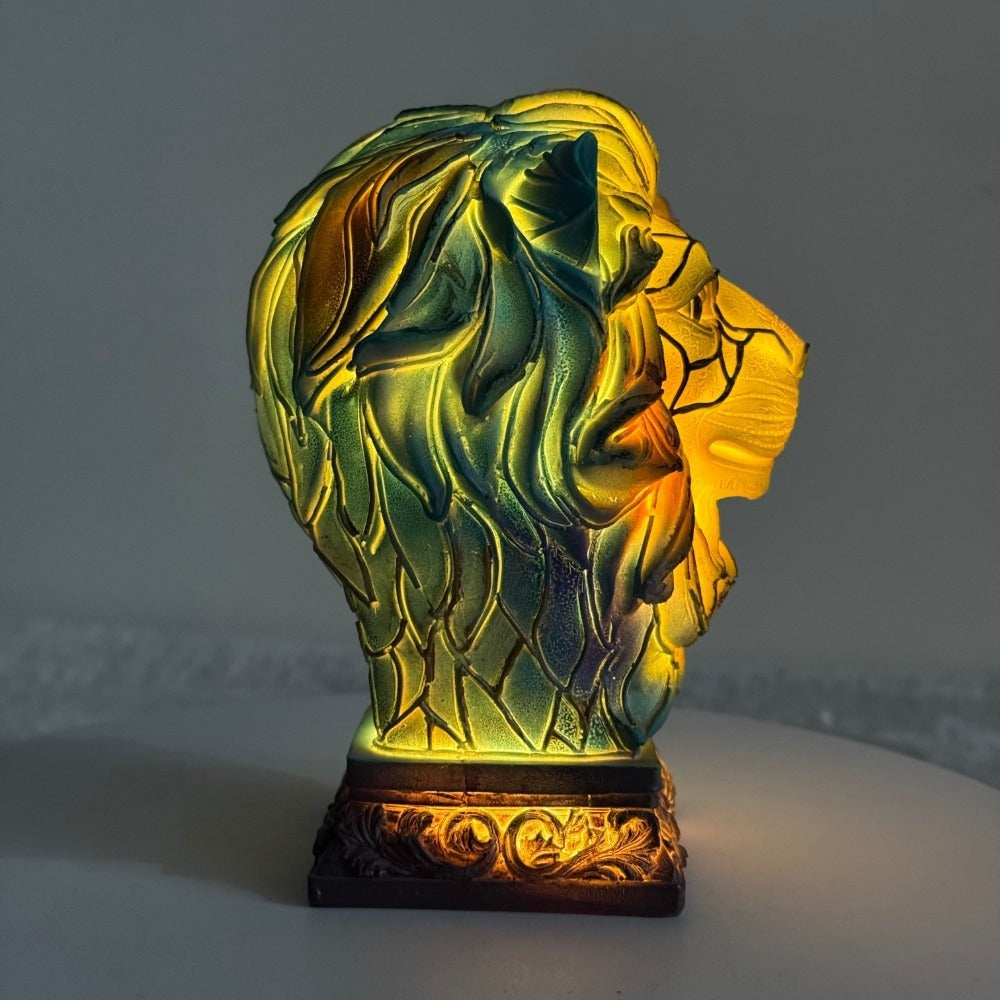 3D Resin Animal Night Light – Bohemian Vintage Dragon, Owl & Sea Turtle Stained Desk Lamp for Bedroom, Home Decor, Birthday & Christmas Gift (Dragon / Owl / Sea Turtle) - product image 11