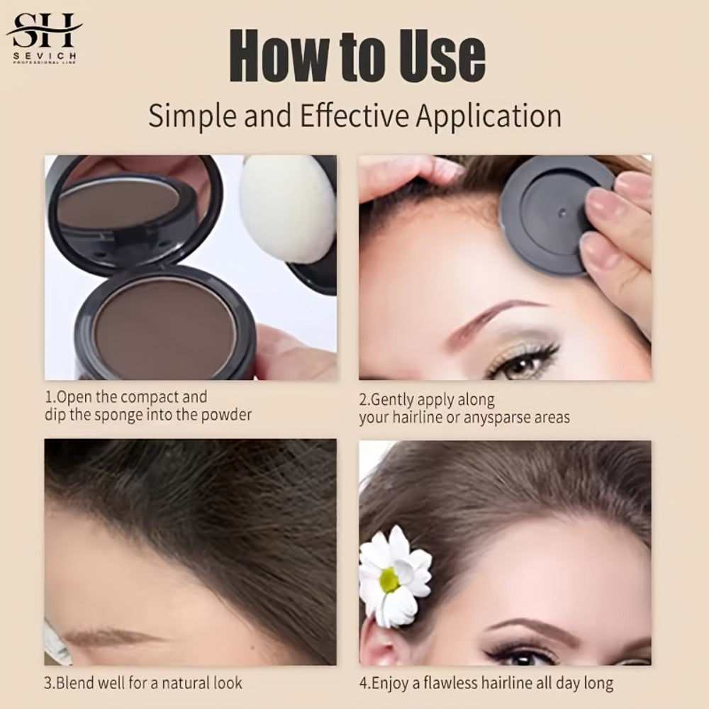 Root Touch Up Hair Powder for Thinning Hair & Gray Roots — Instant Hairline Concealer Shadow Topper, Long-Lasting Resistant Formula, 13 Shades, 2/3pcs Kit for All Hair Types Women  - product image 16