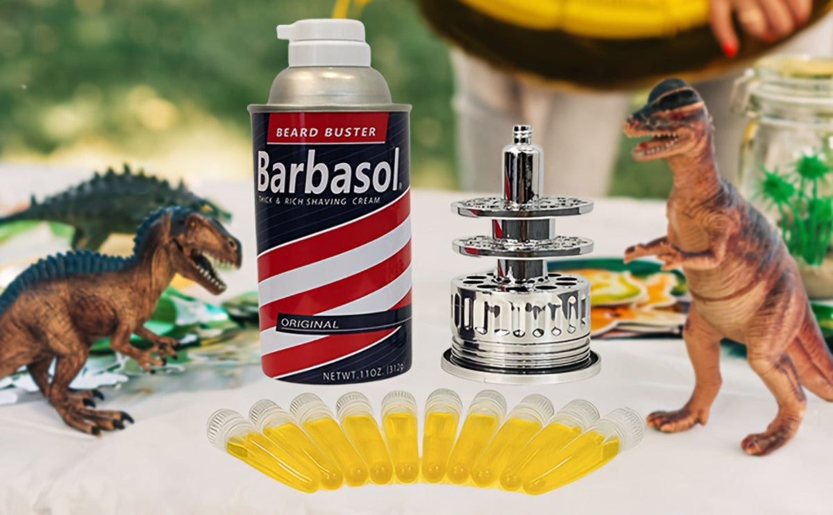 Dinosaur DNA Cryo Canister with Pop-Up Test Tube Rack - 10 DNA Sample Tubes, Movie Prop Replica, Collectible Dinosaur Gift for Fans & Collectors, Themed Party Tabletop Decor, Chris - product image 12