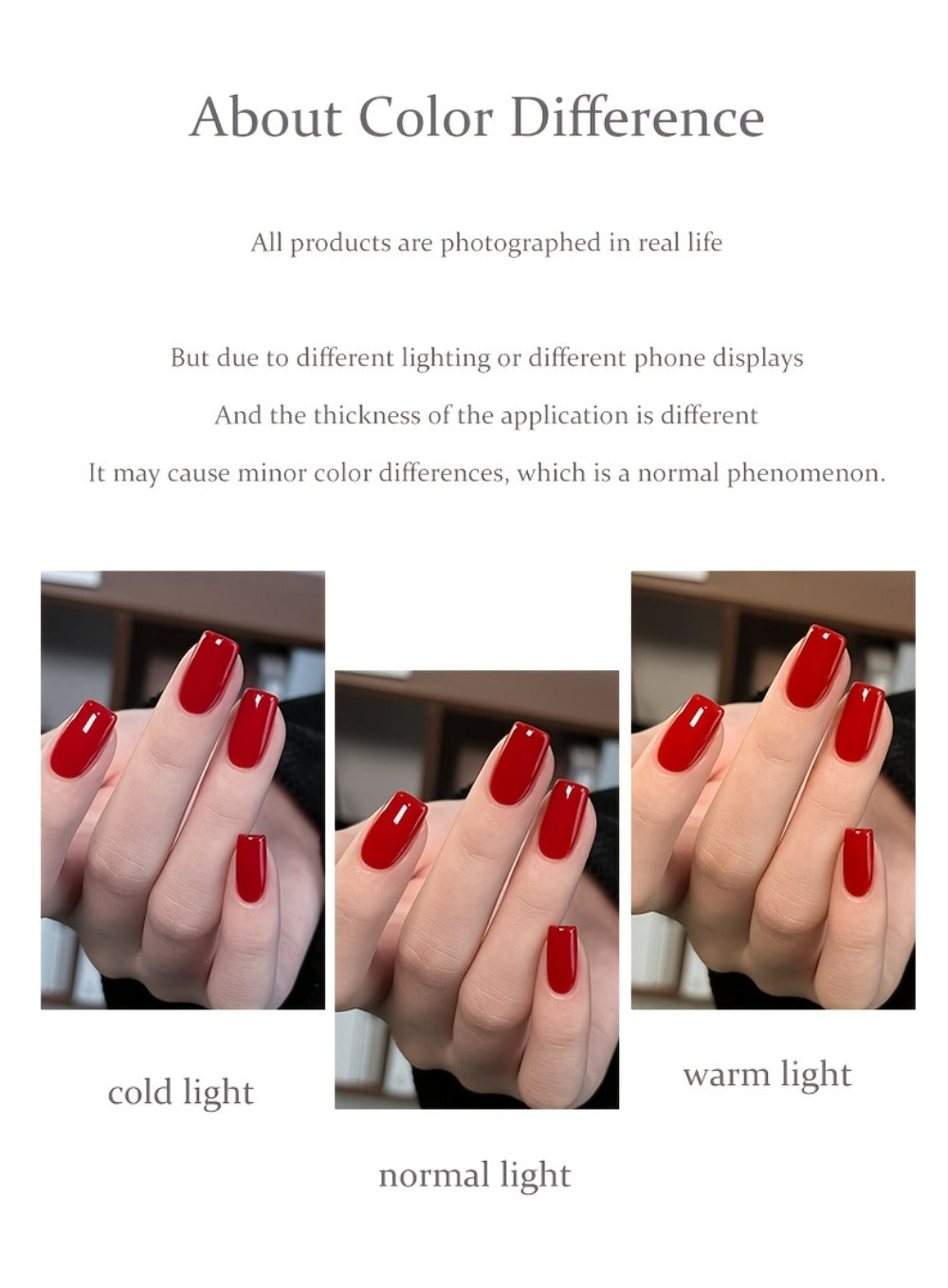 Gradient Gel Nail Polish Set 9pcs Ancola Red Collection – High Saturation Solid Gel, Shiny Gloss Finish, LED Curable Multifunctional Nail Gel | Spring Summer Ombre DIY Manicure Kit - product image 22