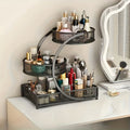 3-Tier Mesh Metal Bathroom Countertop Organizer - No-Installation Makeup Storage Rack, Tiered Vanity Shelf for Lipstick, Brushes & Skincare Bottles, Bronze Finish Space-Saving Cosm - product image 10
