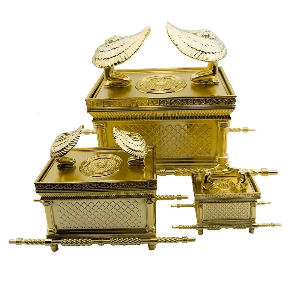 Ark of the Covenant Figurine – Golden Artisan Tabletop Statue, Spiritual Religious Decor for Home & Office, Hanukkah, Easter & Ramadan Gift Ornament, Indoor Outdoor Display, Medium - product image 10