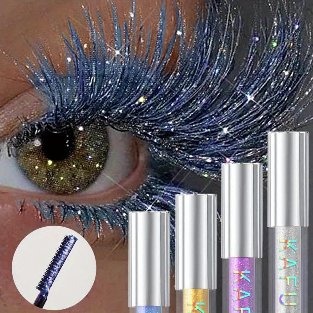 Colored Mascara Set 4pcs for Women — Vibrant Silver Blue Yellow Purple Curling Long-Lasting Formula, Highly Pigmented Bold Eye Makeup for Daily Wear Clubbing Festival Party Looks - product image 8