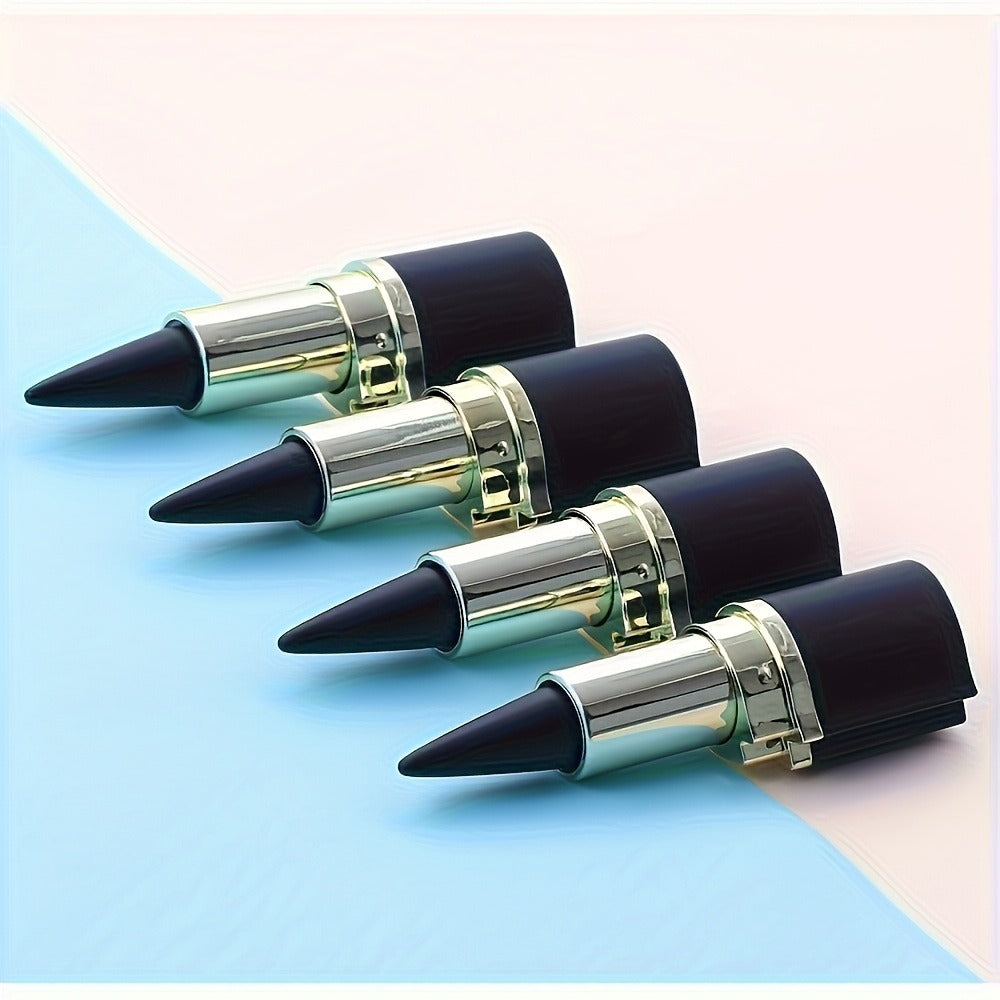 Matte Black Eyeliner Pen Set 6-Pack Waterproof Anti-Smudge Long-Lasting Cream Formula Precise Eye Liner Beginner Friendly for Women Teens Daily Wear Events - product image 6