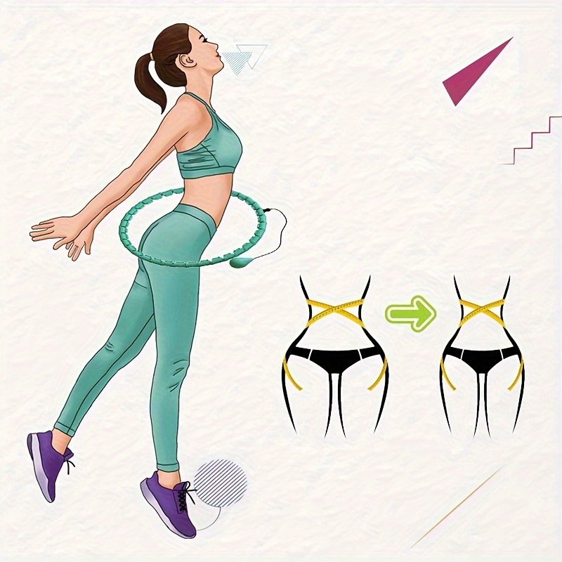 36-Knot Gravity Fitness Circle, Adjustable Resistance, Detachable Design for Core Workouts, Waist Slimming & Strength Training, Home & Gym Use, Great Fitness - product image 5