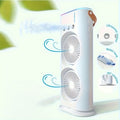 Portable Misting Fan USB Rechargeable Water Cooling Fan with Spray Button Control for Outdoor Indoor Office RV Camping Summer Personal Desk Fan - product image 7