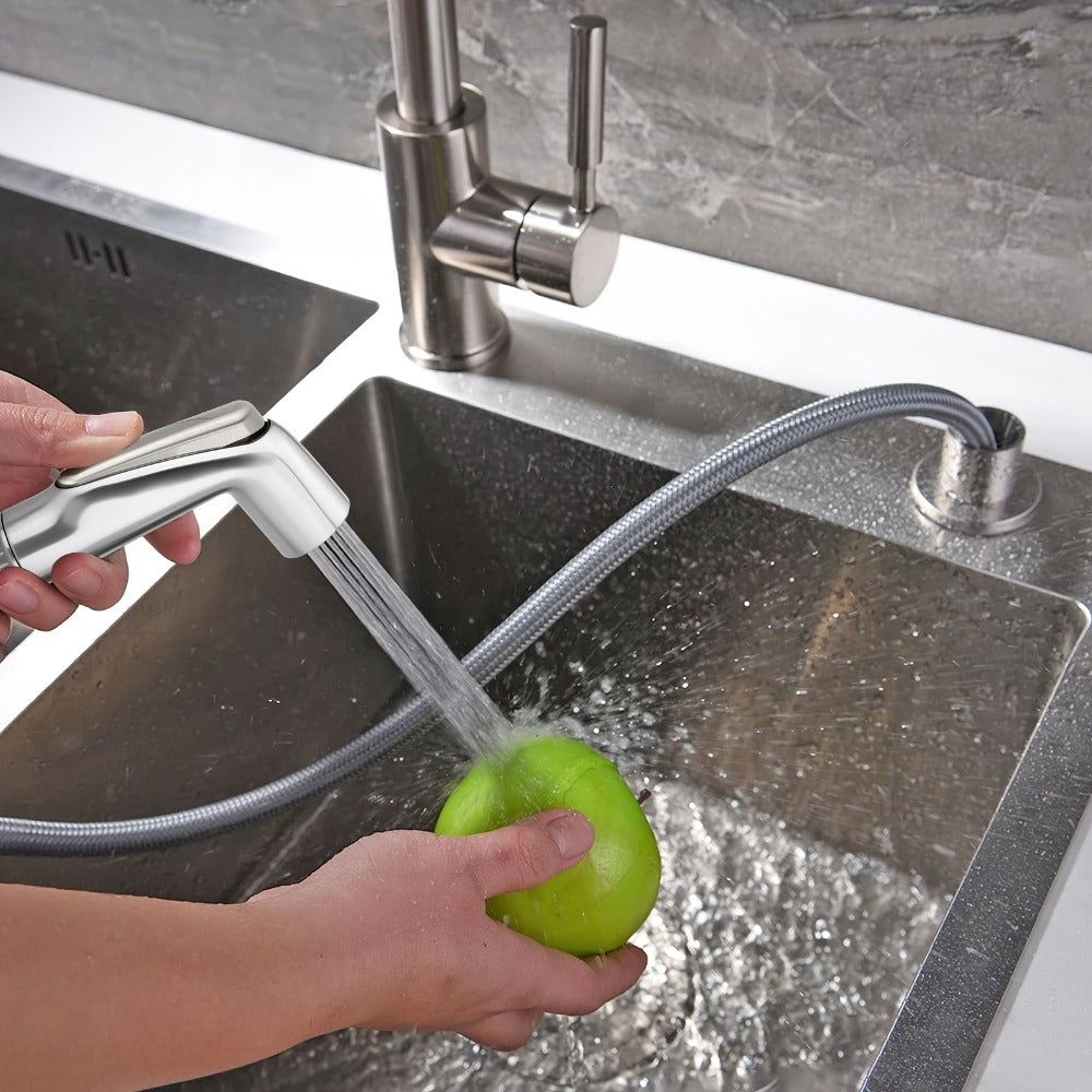Kitchen Sink Side Sprayer Head Universal Replacement – Quick Connect Pull-Out Faucet Nozzle, Fits Kohler Delta Moen Oakbrook Glacier Bay & Most Spray Hoses, Scratch-Resistant ABS C - product image 5