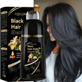 Plant Pigment Gray Coverage Hair Dye Shampoo 500ml — 2-in-1 Glycerin Moisturizing Color & Cleanse, Fast Gray Coverage, Black Brown Chestnut Red, Safe Unisex All Hair Types - product image 12