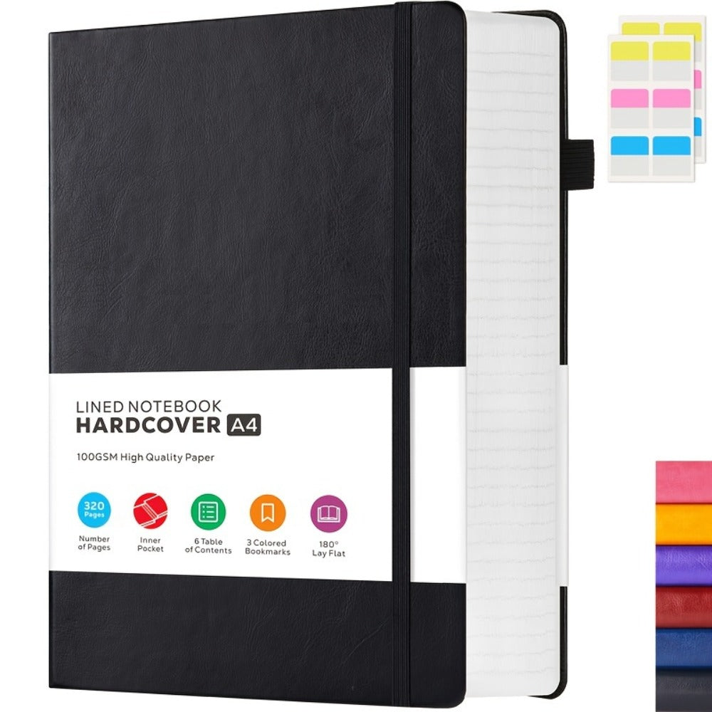 A4 Hardcover Lined Journal Notebook 320 Pages, Faux Leather College Ruled Notebook with 100GSM Thick Pages, 8.5x11 Large Writing Journal for Women Business School - product image 8