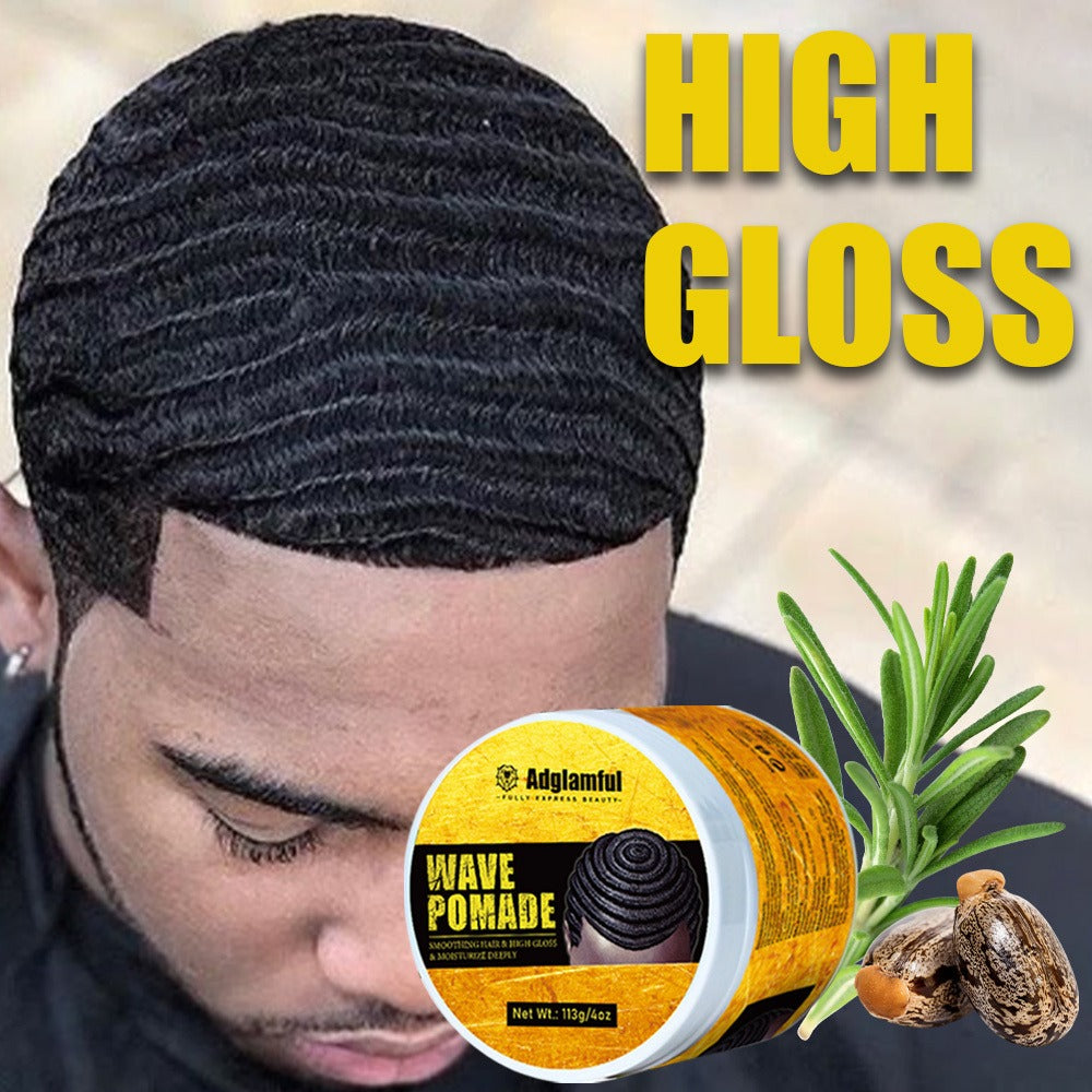 360 Wave Pomade for Men — Wave Control Defining Cream for Layered Waves, Volume & Texture | Non-Greasy, Water-Soluble, No Residue | Easy to Style, Brush & Maintain Natural 360 Wave - product image 15