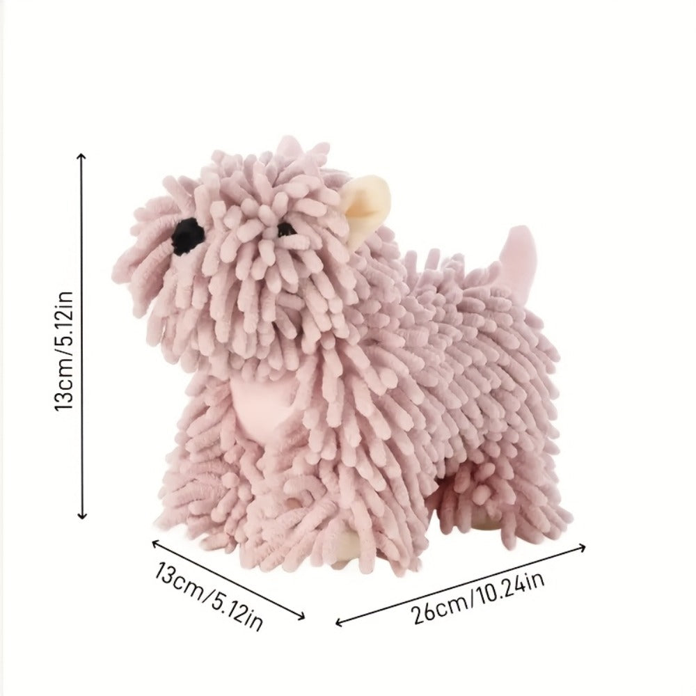 Cute Puppy Hand Towel Wall-Hanging Kitchen Bathroom Towel – Soft Absorbent Cartoon Dog Decorative Cloth 150g/㎡ - product image 4