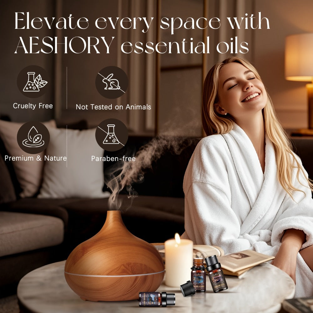 Essential Oil Diffuser Gift Set 14 Pcs – Luxury Fragrance Oils for Diffuser, Candle Making & Aromatherapy | Hotel Collection Scents - product image 4