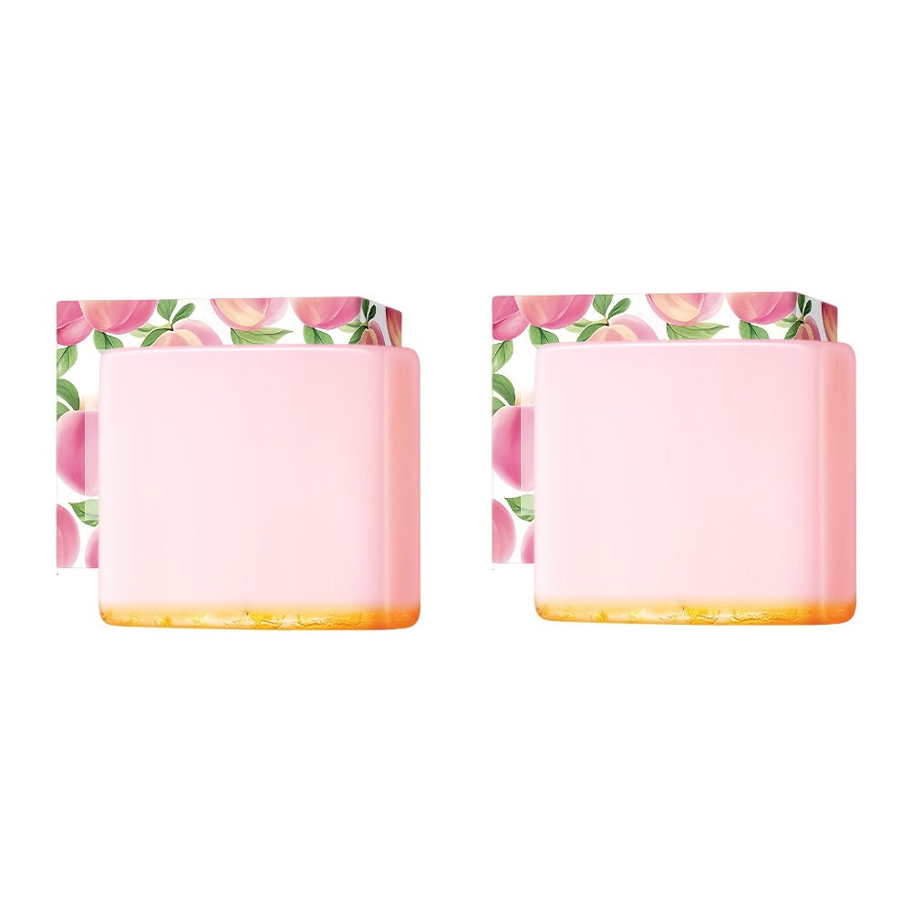 Intimate Cleansing Soap Rose Essence Built-in Bubble Net Rich Foam pH Balance Moisturizing Private Parts Soap for Women Peach Strawberry 2pcs 4pcs - product image 11
