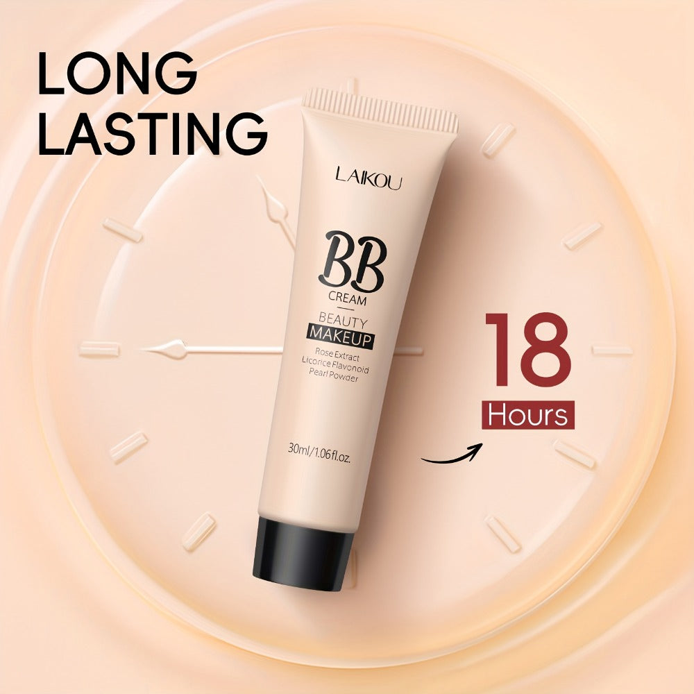 BB Cream 2 Pcs Set Waterproof – Pore-Minimizing Full Coverage Foundation with Blemish Concealer & Glycerin Hydration, 9 Shades for All Skin Types, 30ml Each, Skincare Makeup Hybrid - product image 8