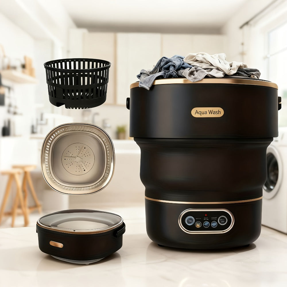 Portable Washing Machine Foldable Mini Washer Large Capacity for Underwear Socks Baby Clothes Apartment Dorm Travel Camping - product image 3