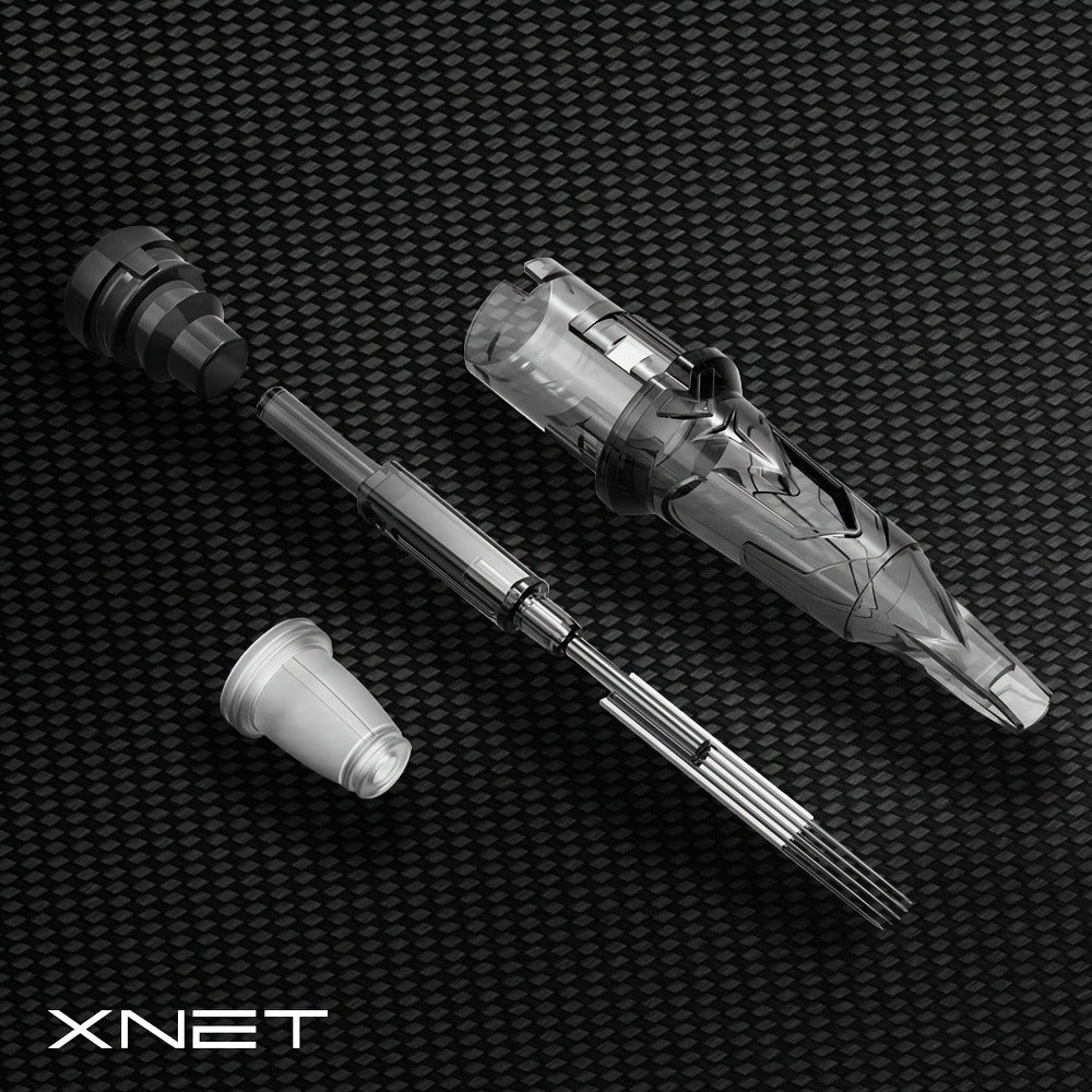 XNET X-RAY Tattoo Cartridge Needles Mixed Set 20pcs RL RS RM Round Liner Shader Curved Magnum Safety Membrane EO Gas Sterilized 316L Stainless Steel for All Cartridge Machines Arti - product image 12