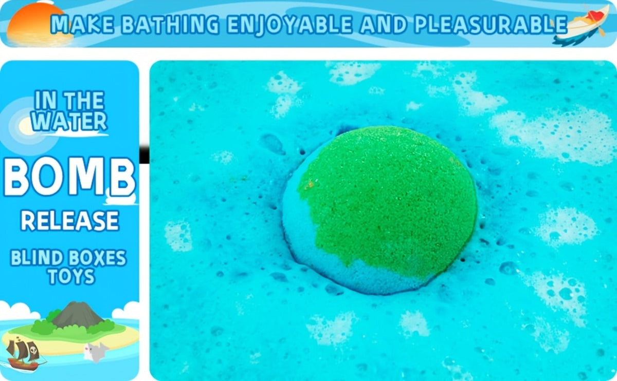 Kids Bath Bombs with Surprise Inside 20 Pack - Fizzy Bath Balls with Hidden Toy for Boys Girls Toddlers, Animal & Ocean Theme, Lavender Scent, Fun Educational Birthday Christmas Ea - product image 8