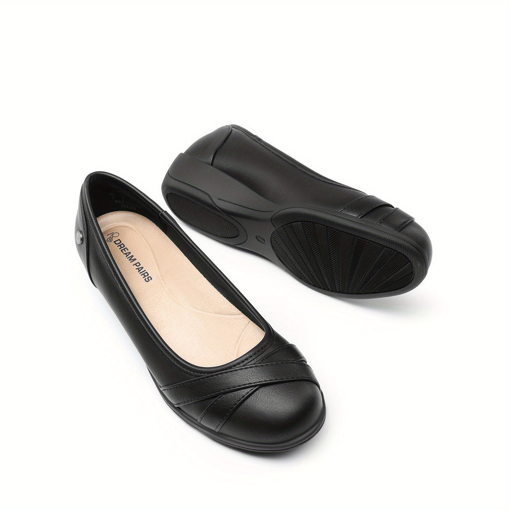 Casual Flat Shoes for Women with a Comfortable Round Toe and Low Heel, Soft-Soled for Long Walks and All-Day Standing, Gift for Ladies - product image 14