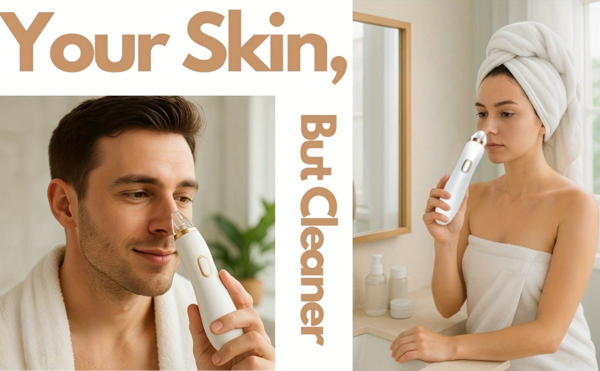 Blackhead Remover Vacuum Pore Cleaner 5 Adjustable Suction Levels - 4 Probe Heads 600mAh USB Rechargeable Portable Facial Pore Extractor for Women Men All Skin Types - product image 11