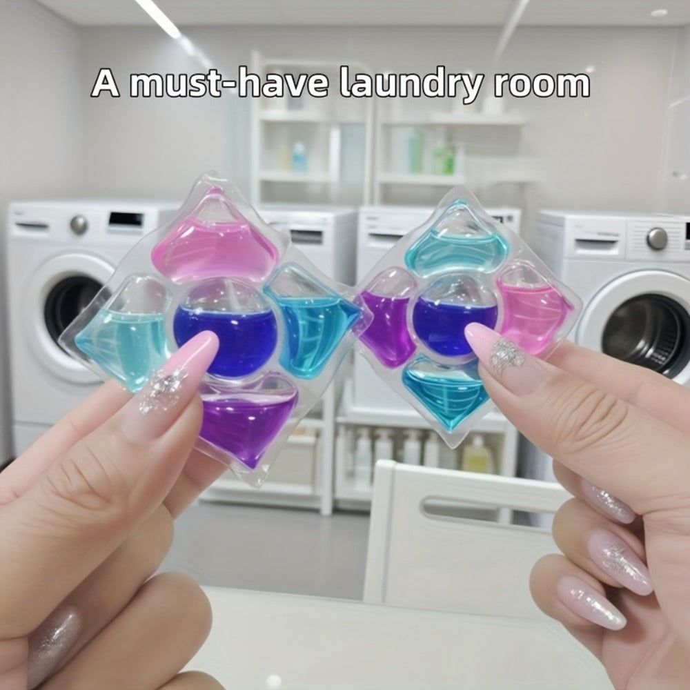 Laundry Pods 5-in-1 Scented Detergent Pods Powerful Stain Remover Long-Lasting Fragrance Each Pod Washes 8-12 Items 12g Per Pod Fabric Cleaner for Home - product image 7