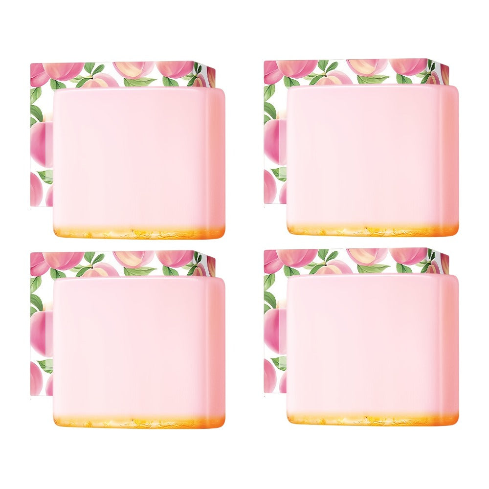 Intimate Cleansing Soap Rose Essence Built-in Bubble Net Rich Foam pH Balance Moisturizing Private Parts Soap for Women Peach Strawberry 2pcs 4pcs - product image 3