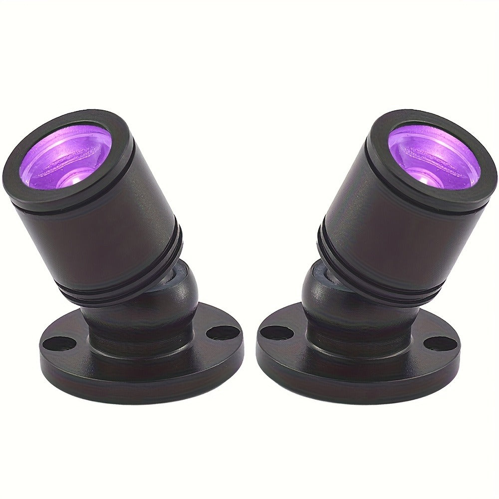 LED UV Blacklight USB Powered Mini Spotlight – Glow Party, Tapestry & UV Reactive Decoration with On/Off Switch - product image 11