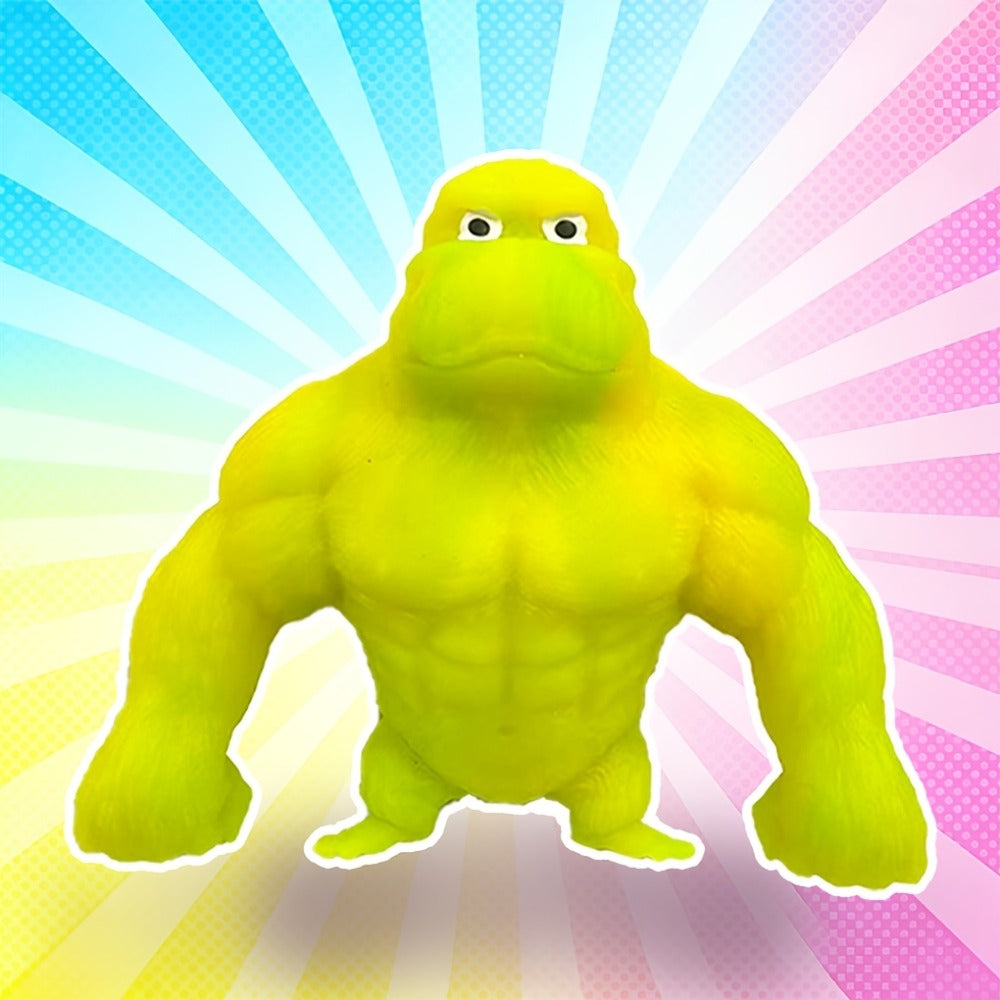 Stretchy Gorilla Fidget Toy Squishy Squeeze Monkey | PVA Sponge Sensory Stress Relief Toy for Kids & Adults, 5 Colors, Easter Basket Stuffer, Christmas - product image 9