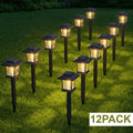 Solar Pathway Lights Outdoor Edison Style LED – Up to 12 Hours Auto On/Off IP44 Waterproof | Warm White Solar Garden Lights for Yard, Driveway & Walkway | Black & Brown Upgraded St - product image 16
