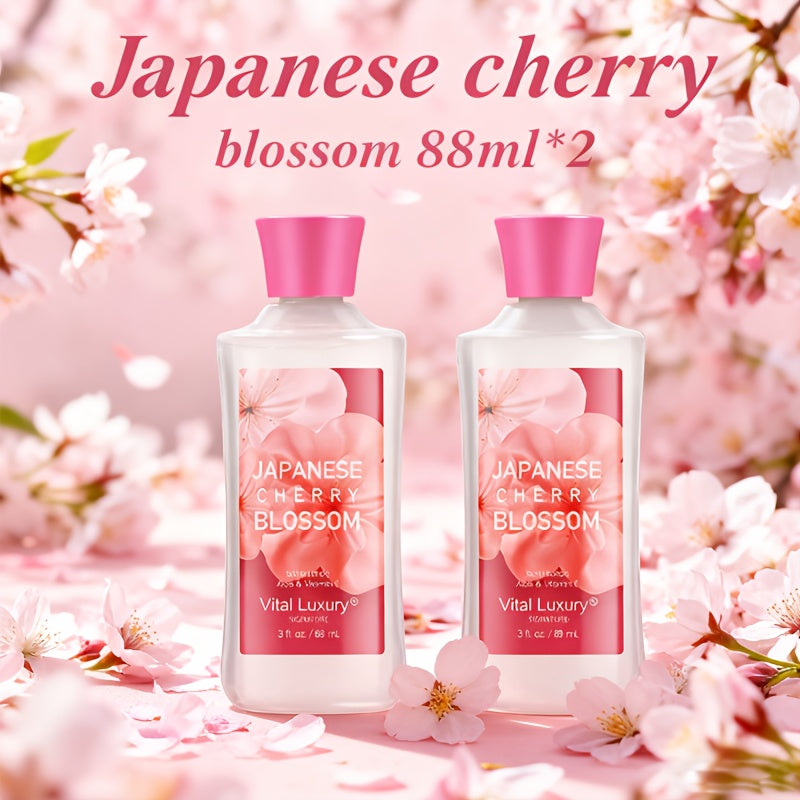 Scented Body Lotion & Hand Cream Vitamin C Glycerin Deep Moisturizing - Japanese Cherry Blossom Vanilla Cotton Candy Dry Skin Hydrating Lotion Women Men All Skin Types Gift - product image 18