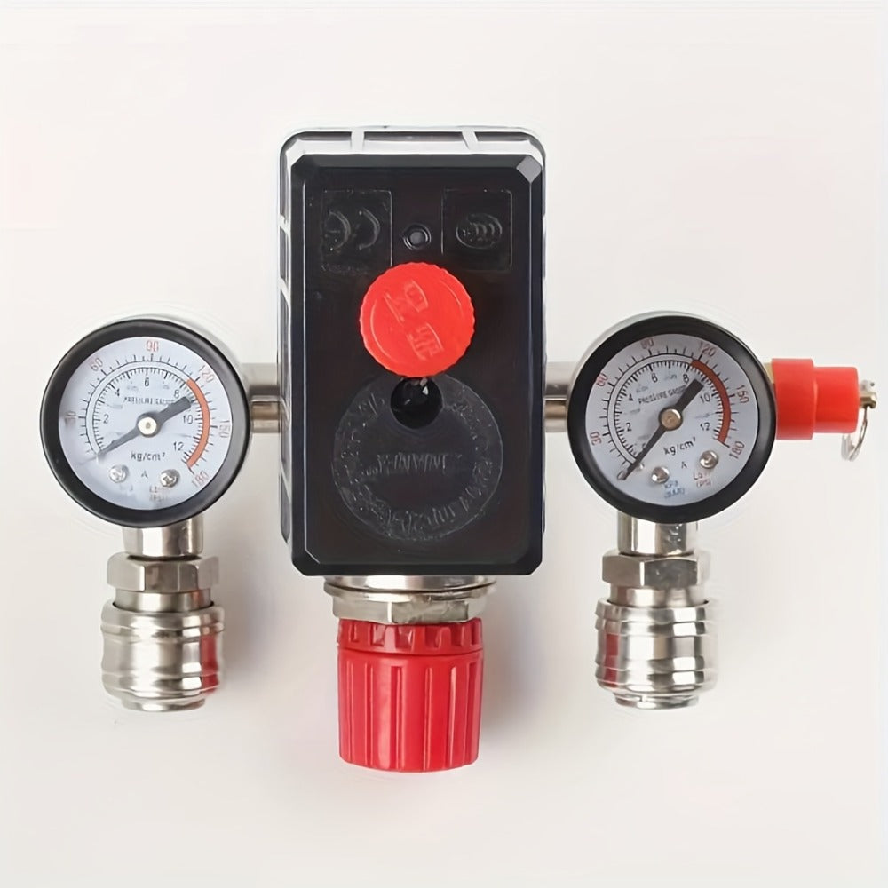 Air Compressor Pressure Switch Manifold Kit with Regulator Gauge Valve Bracket Assembly – Complete Control System for Air Pump - product image 5