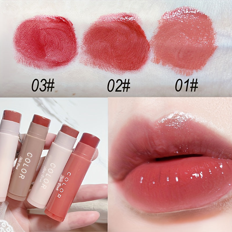 Glossy Hydrating Lipstick Set 3 Pack for Women – Long-Lasting Moisturizing Nourishing Formula, Brightening Lip Liner Effect, Buildable Color All Skin Tones, Beauty Gift for Girls - product image 7