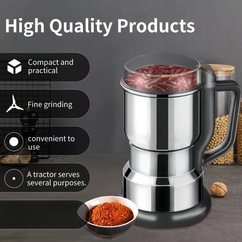 Electric Coffee Grinder 300W 25000RPM – 8-Blade Stainless Steel Spice & Grain Mill for Coffee Beans, Nuts, Spices | Home, Cafe & Camping - product image 17