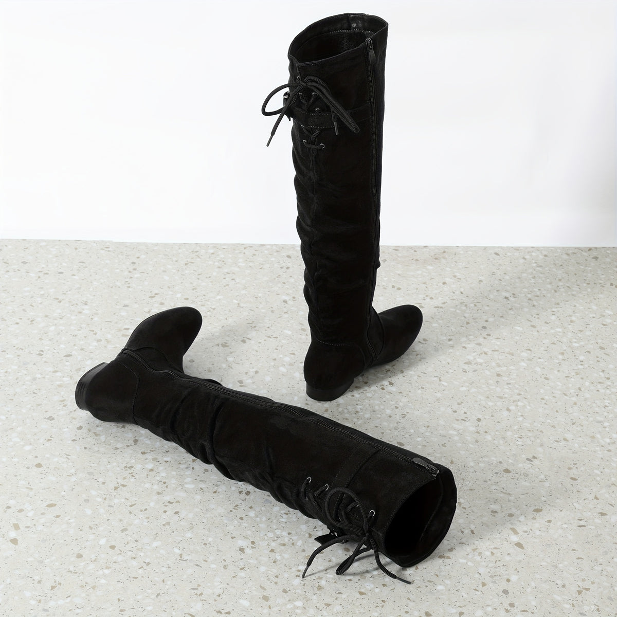 Women's Over The Knee Thigh High Winter Boots Comfortable Fashion Versatile Over-the-knee Boots Women Boots Autumn Boots Winter Boots Christmas Gifts for Friends, Slip Resistant Sole