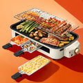 Indoor Electric Smokeless Grill 1500W – Raclette Table Grill with 3 Mini Pans, 16x9" Non-Stick Detachable Plate, Dishwasher Safe, Portable for Home Kitchen - product image 13