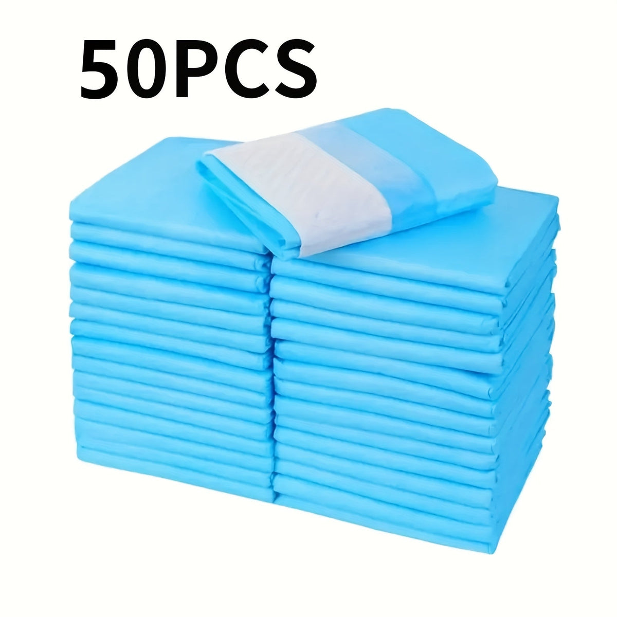 Bulk Pet Pee Pads 50 to 400-Count – For Dogs, Puppies, Cats & Rabbits – Super Absorbent Leak-Proof Disposable Training Pads 23.6"x23.6" – Multi-Pet Household - product image 3