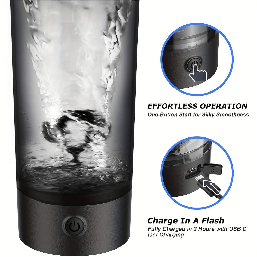 Electric Protein Shaker Bottle 24oz USB Rechargeable Self Stirring Blender Cup BPA Free Portable Gym Mixer for Protein Shakes Meal Replacements Fitness Gift - product image 6