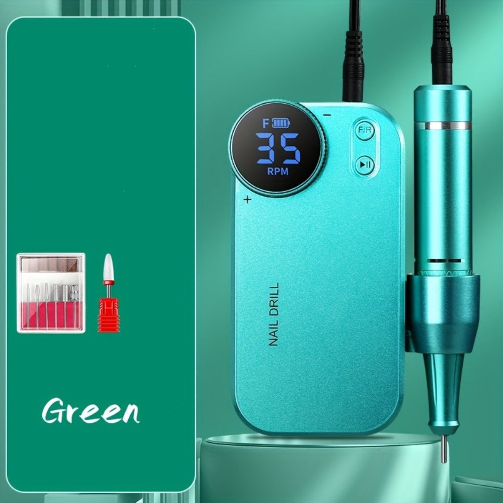 Electric Nail Polisher & Buffer Rechargeable High Power — Professional Manicure Pedicure Machine for Nail Buffing Polishing Dead Skin Callus Removal, Cordless Nail Shine Tool for H - product image 11