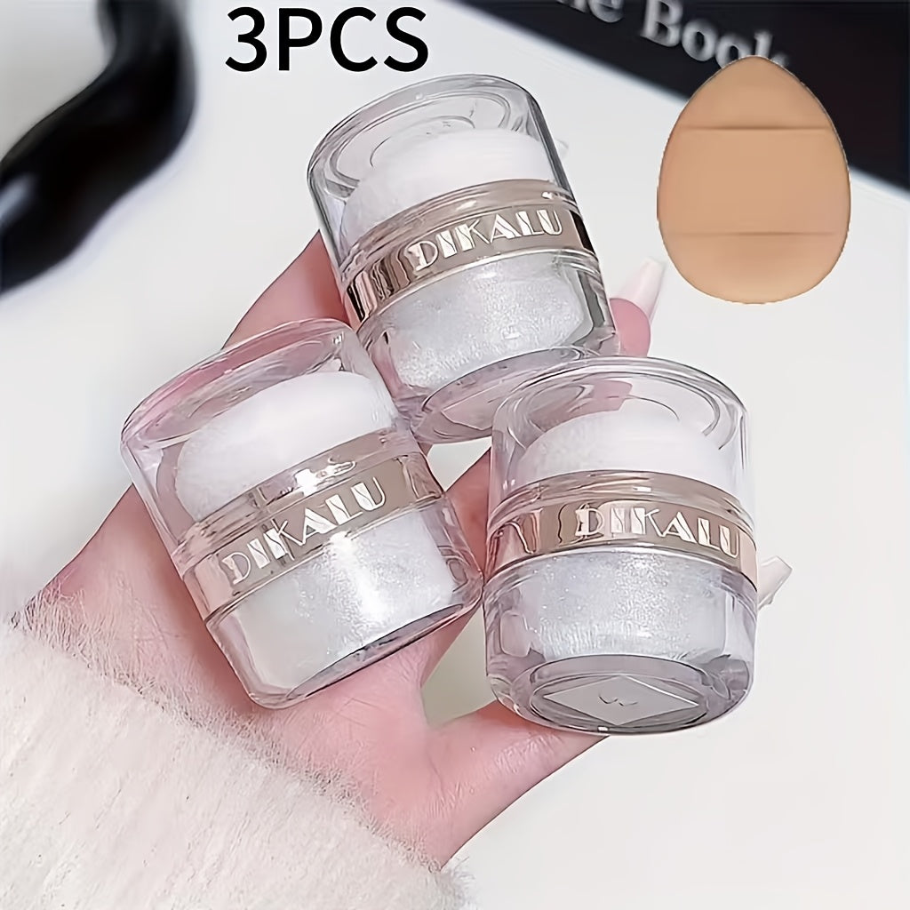 Glitter Highlighter Powder Set 3pcs Shimmer for Face & Body - Radiant Sparkle Fairy Glow Buildable Medium Coverage, Bridal Wedding Festival Party Makeup Gift for Women - product image 15