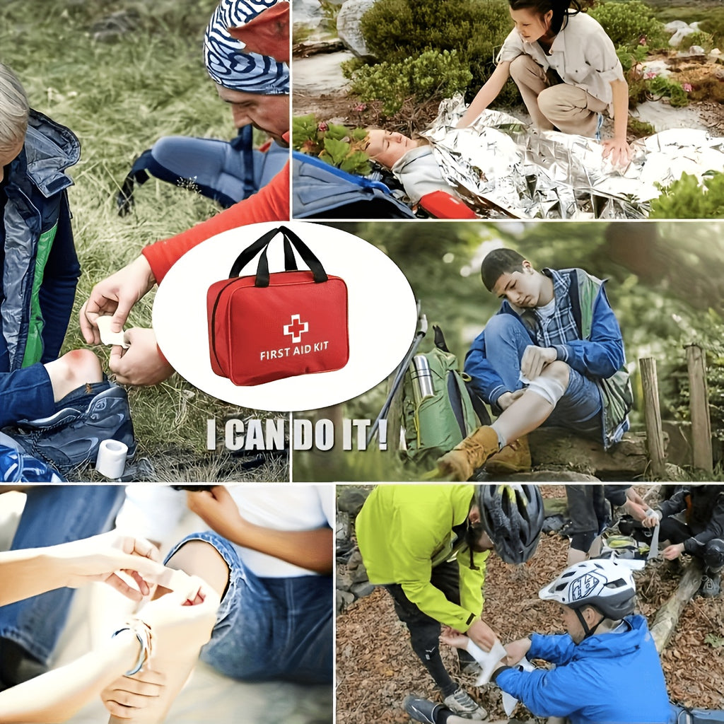 152pcs First Aid Kit, Premium Waterproof Compact Trauma Medical Kits for Any Emergencies, Ideal for Home, Office, Car, Travel, Outdoor, Camping, Hiking - product image 4