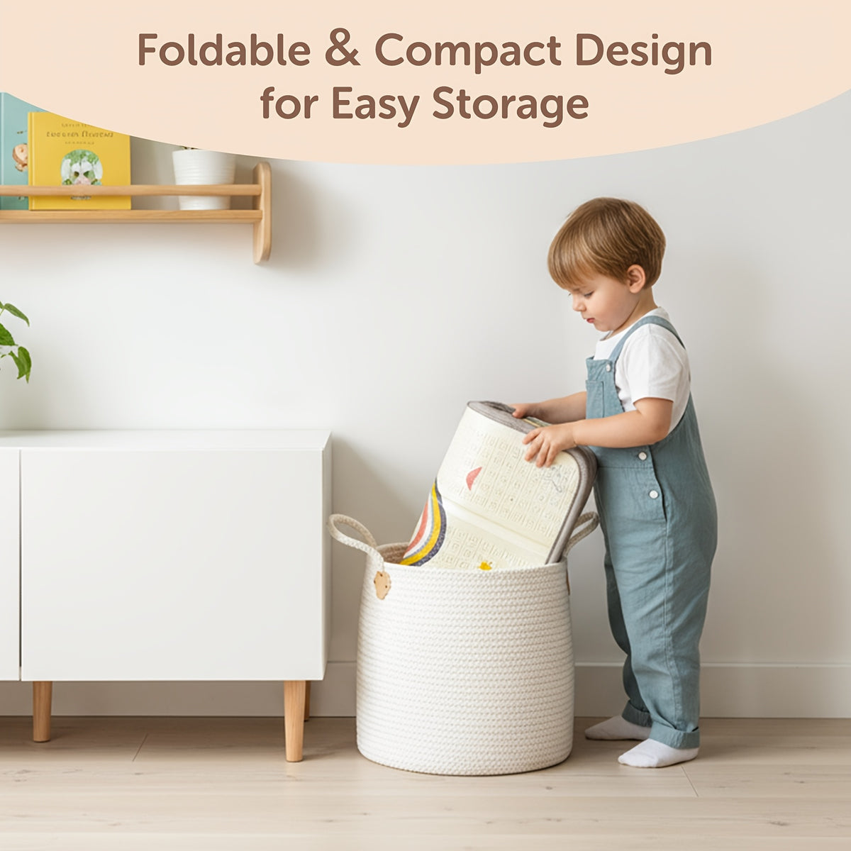 Extra Large Foldable Reversible ABC Baby Play Mat with Waterproof Padded & Non-Toxic Foam Suitable for Infants Toddlers Tummy Time, Waterproof Indoor/Outdoor - product image 11