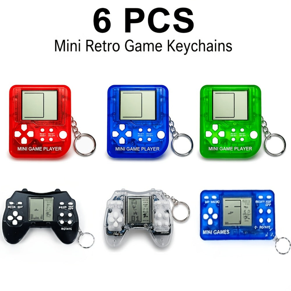 Random Color Video Game Backpack Charms for Boys Birthday Party Favors, Gaming Party Prizes, Classroom Rewards & Gamer Goodie Bag Stuffers – Mini Game - product image 3