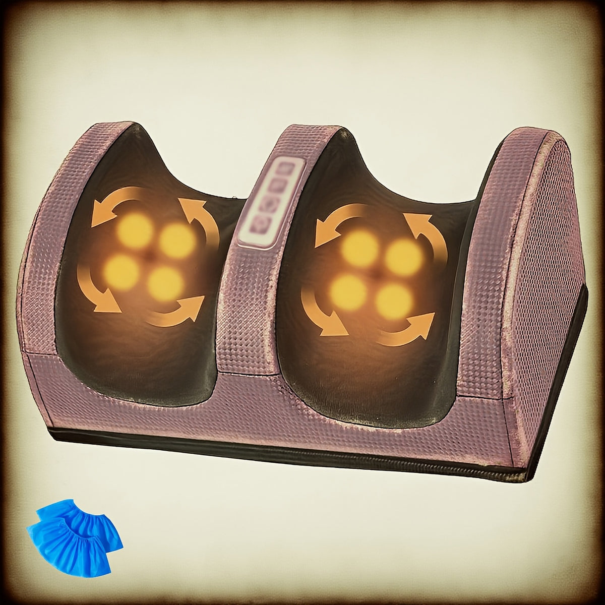 Foot Massager with Heat Function, Suitable for Legs, Feet, and Arms, Providing Deep Kneading and Compression - Perfect for Home Or Office Use, Black Friday Discount Promotion