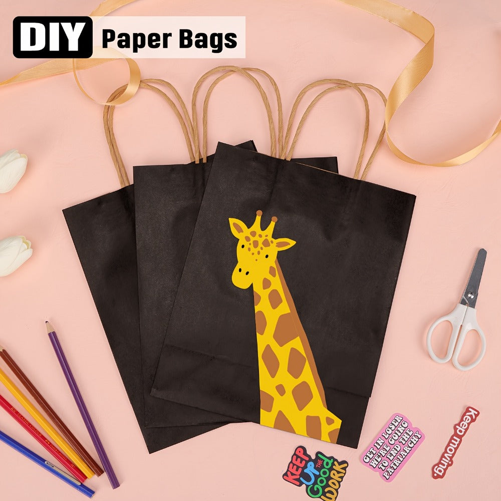Paper Gift Bags with Handles 110pcs Bulk, Medium & Large Sizes, Shopping Bags for Small Business, Party Favor Bags, Candy Bags for Wedding Christmas Birthday - product image 5
