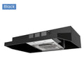 Range Hood 30 Inch Under Cabinet 350 CFM Ducted Ductless Convertible Kitchen Vent Hood with LED Light 2-Speed Exhaust Fan Stainless Steel Black White - product image 15