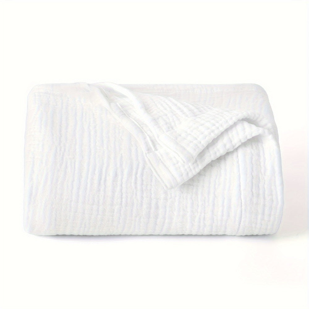Muslin Blanket 100% Cotton 6-Layer – Breathable Soft Gauze Throw for Couch & Bed, All Season, Machine Washable, 13 Colors, 5 Sizes - product image 17