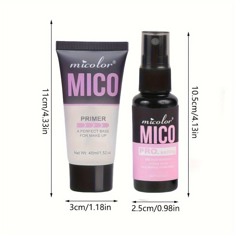 Pore Minimizing Makeup Primer Set 4pcs — HD Long-Lasting Finish Face Base, Complexion Enhancing Lightweight Formula Under 1fl oz, Travel-Friendly TSA-Approved, Flawless All-Day Wea - product image 11