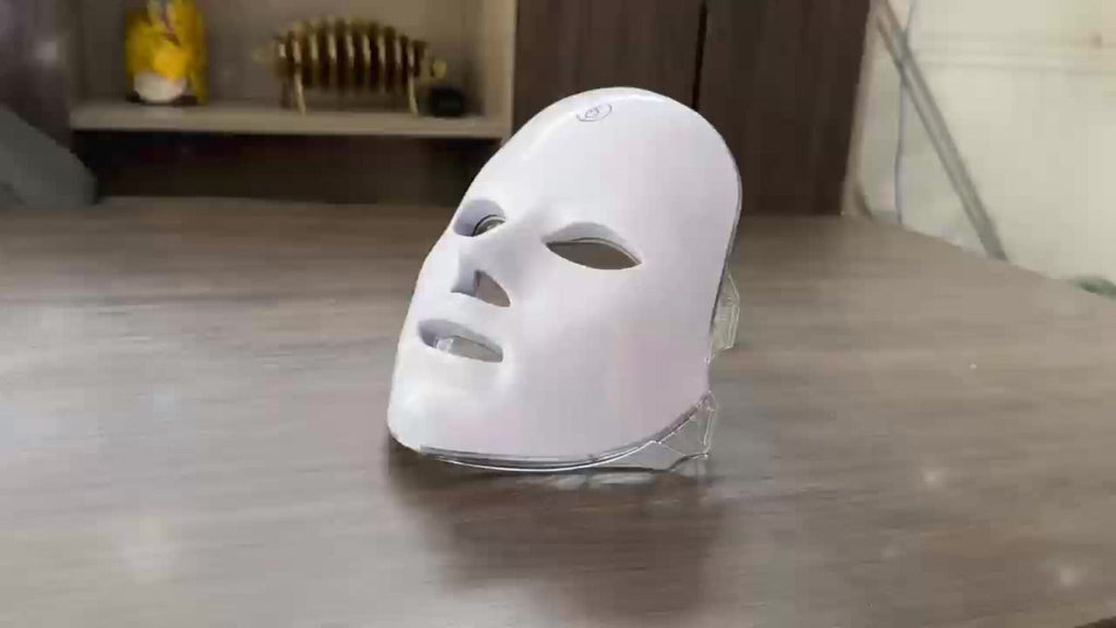 LED Facial Beauty Device 7-Color Light Therapy Portable At-Home Skincare Tool — USB Rechargeable Skin Rejuvenation Anti-Aging Face Care Gift for Women - product image 12