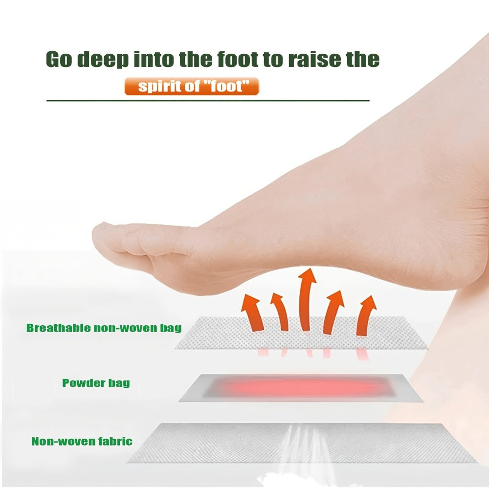 Detox Foot Patches with Bamboo Vinegar Ginger & Lavender — Natural Plant Formula Deep Cleansing Overnight Foot Pads, Moisturizing Soothing Foot Care for Tired Aching Feet, Home Spa - product image 11
