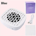 Nail Dust Collector Desktop USB Electric Nail Vacuum Fan Powerful Suction Powder Removal Machine with Filter for Manicure Nail Drill Salon Home Use White Pink Blue Purple - product image 11